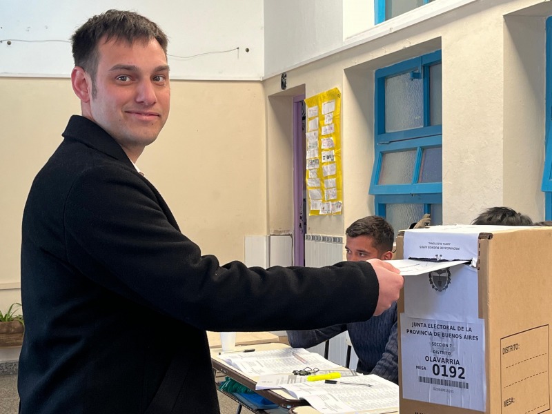 Zampini vot y destac la importancia de participar